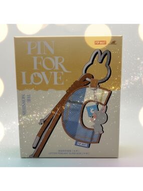 POP MART The Monsters Pin For Love Letter Pendant Blind Box New A-M